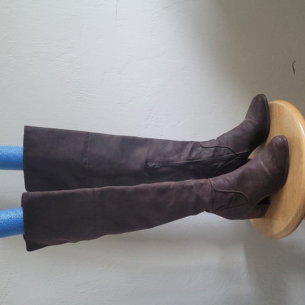 Report Over the Knee Heeled Boots
